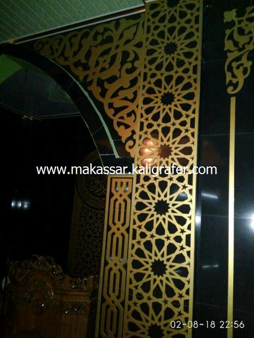ornamen mihrab masjid acp 1